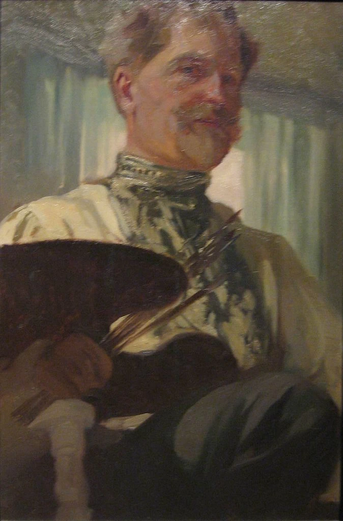 Alfons Mucha - Autoritratto